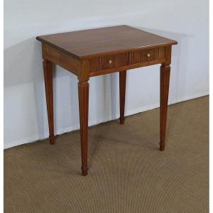 Small Table In Solid Cherry, Louis XVI Style - 1st Part Nineteenth