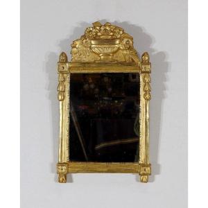 Miroir En Bois Doré, Style Louis XVI – Début XXe
