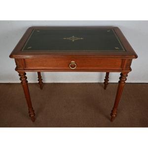 Small Mahogany Desk, Louis XVI Style - 1900