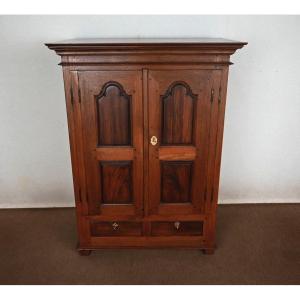 Small Spice Cabinet In Pondicherry Teak - Late Nineteenth