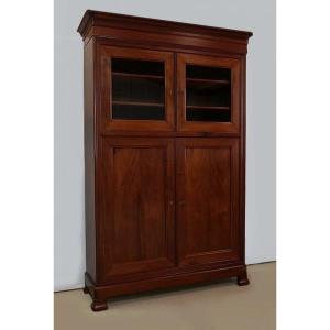 Important Four Door Cabinet In Mahogany From Cuba - 2nd Part Of The Nineteenth