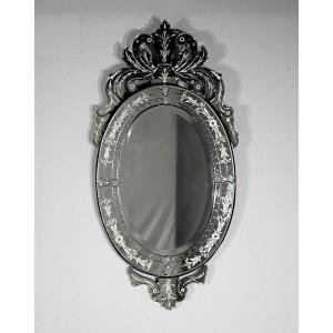 Venetian Oval Mirror – 1940