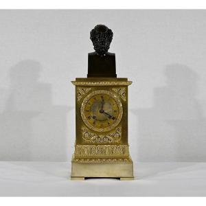Clock In Gilt Bronze, Stamped A. Destape - Early Nineteenth