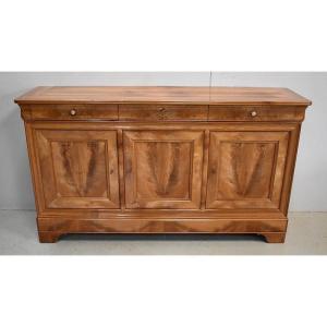 Sideboard In Solid Cherry, Louis-philippe Style - Mid-19th Century