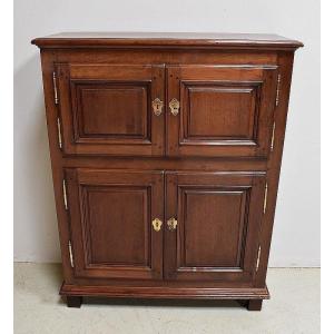 Small Buffet At Support Height In Solid Walnut - Early Nineteenth