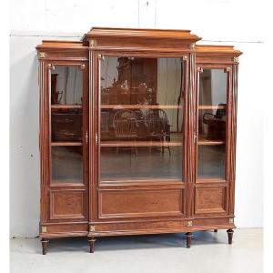 Mahogany Bookcase, Louis XVI Style - Late Nineteenth