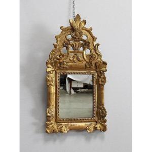Small Mirror In Golden Wood, Regency Style - Late Nineteenth