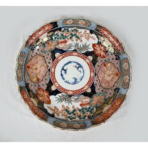 Plat Japonais En Porcelaine d'Arita - Fin XIXe