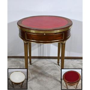 Table Bouillotte En Acajou, époque Louis XVI – XVIIIe