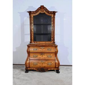 Rare Commode-vitrine Hollandaise -  xviiie