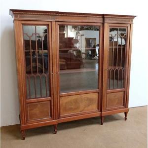 Mahogany Bookcase, Directoire Taste – Early 20th Century