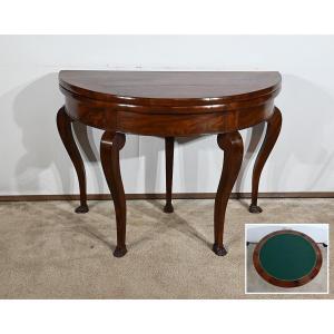 Mahogany Console Table, Restoration Period – Early 19th Century