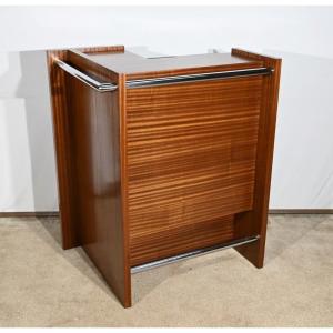 Small Apartment Bar In Sapelli Mahogany – 1940