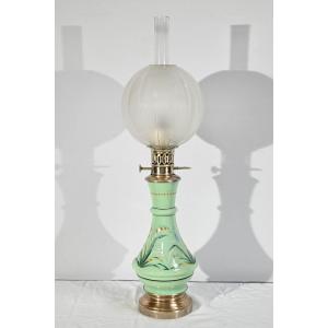 Ceramic Oil Lamp – Late 19th Century