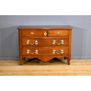 Cherrywood Chest Of Drawers, Stamped A.mailfert – 1st Part Of The 20th Century