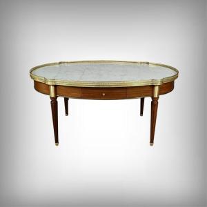 Mahogany Coffee Table, Louis XVI Style – Early 20th Century