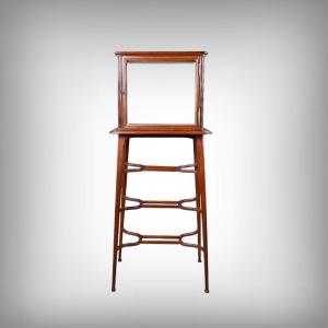 Vitrine de Présentation en Acajou, Art Nouveau – 1900