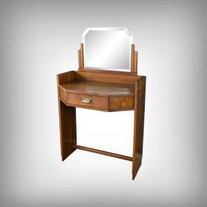 Walnut Dressing Table, Art Deco Style – 1940