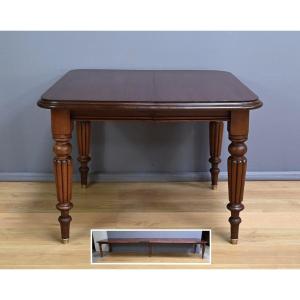 Mahogany Extendable Table, Victorian Period, England – Part 2, 19th Century