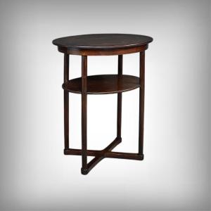 Beechwood Side Table, By J. Hoffmann, Maison Thonet, Art Deco – 1930