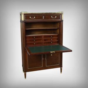 Secrétaire en Acajou, époque Louis XVI – Fin XVIIIe