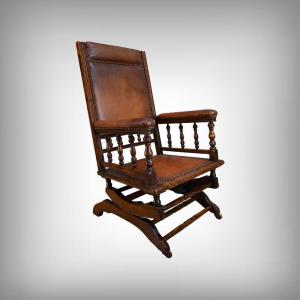 Mahogany Rocking Chair, England - Early 20th Century