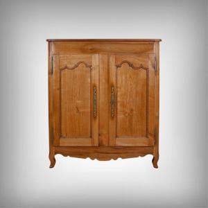 Armoire Bassette Angevine en Merisier, style Louis XV – Milieu XIXe
