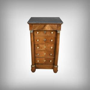 Walnut Living Room Furniture, Empire Style – Late 19th Century
