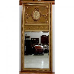 Trumeau Mirror, Louis XVI Taste – 1900