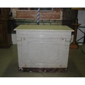 20th Century Marble Bakery Counter