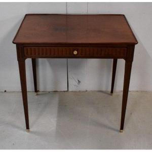 Small Cabaret Table In Mahogany From Cuba, Louis XVI Period - Eighteenth