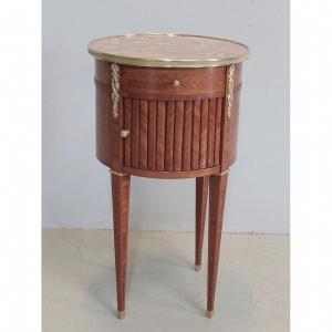  Chevet `tambour` Louis XVI XIXe 