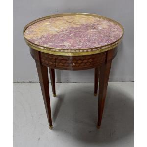 Bouillotte Mahogany Table, Louis XVI Style - Early Twentieth