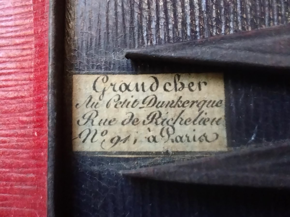 Stamp Book And Penknife By Grandcher In Petit Dunkerque (paris), Circa 1805-photo-4
