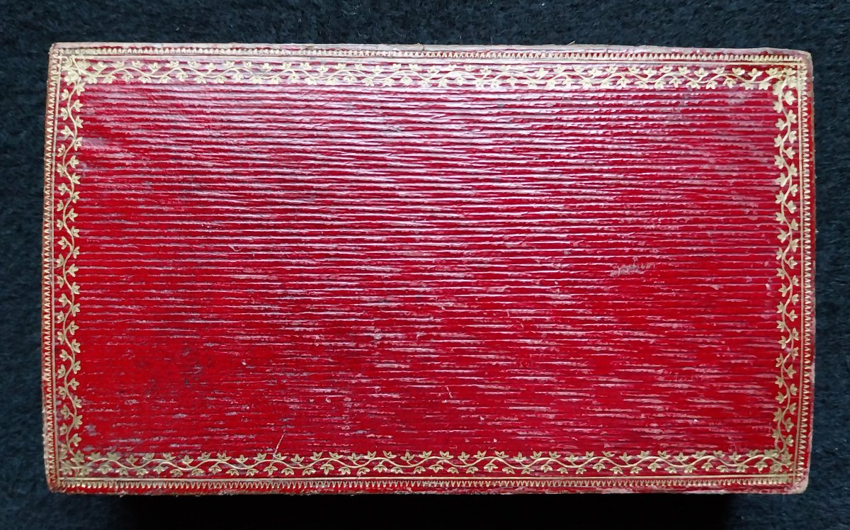 Nécessaire de couture en or et cristal France Premier Empire-photo-1