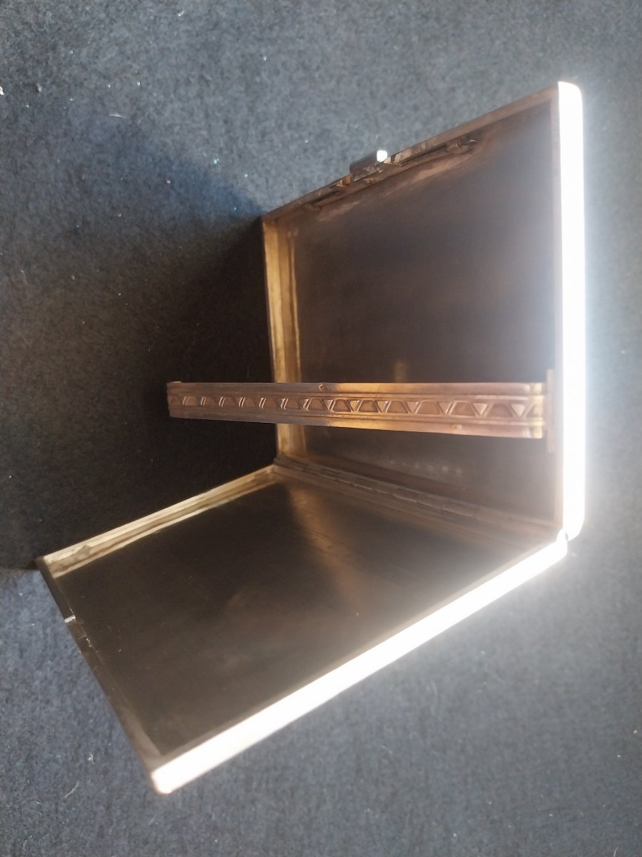 Hénin & Cie Silver Cigarette Case, C. 1930–40-photo-4