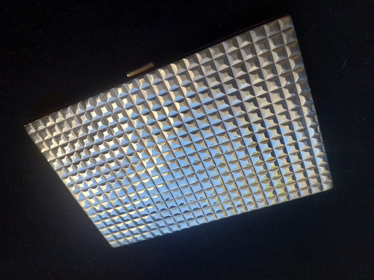 Hénin & Cie Silver Cigarette Case, C. 1930–40