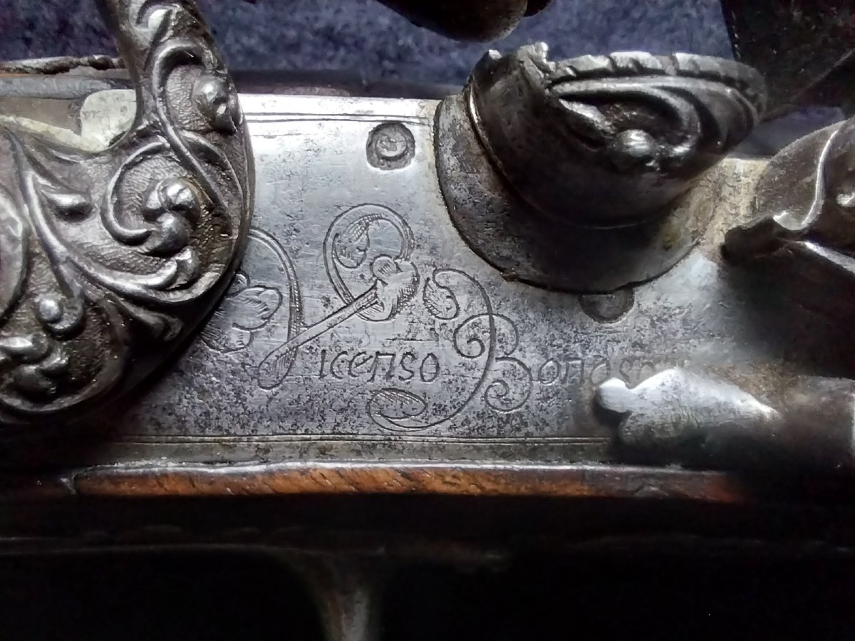 Arcon Pistol By Bonaso And Cominazzo - Italy, Brescia, C. 1660-photo-4