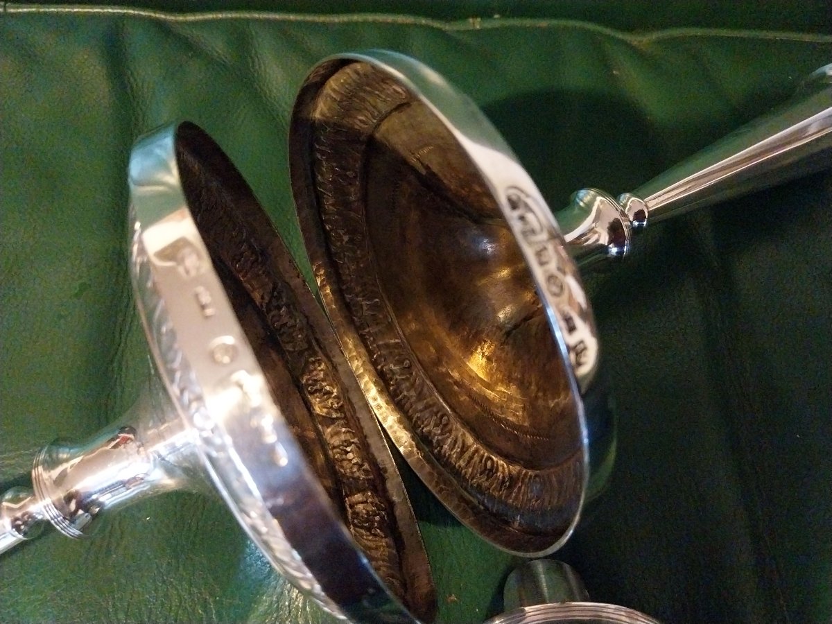 Paire de bougeoir en argent - Russie, Saint-Petersbourg - 1804-photo-2