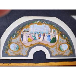 Fan Design By Giovanni Prosdocimi - Ball In A Palace In Venice