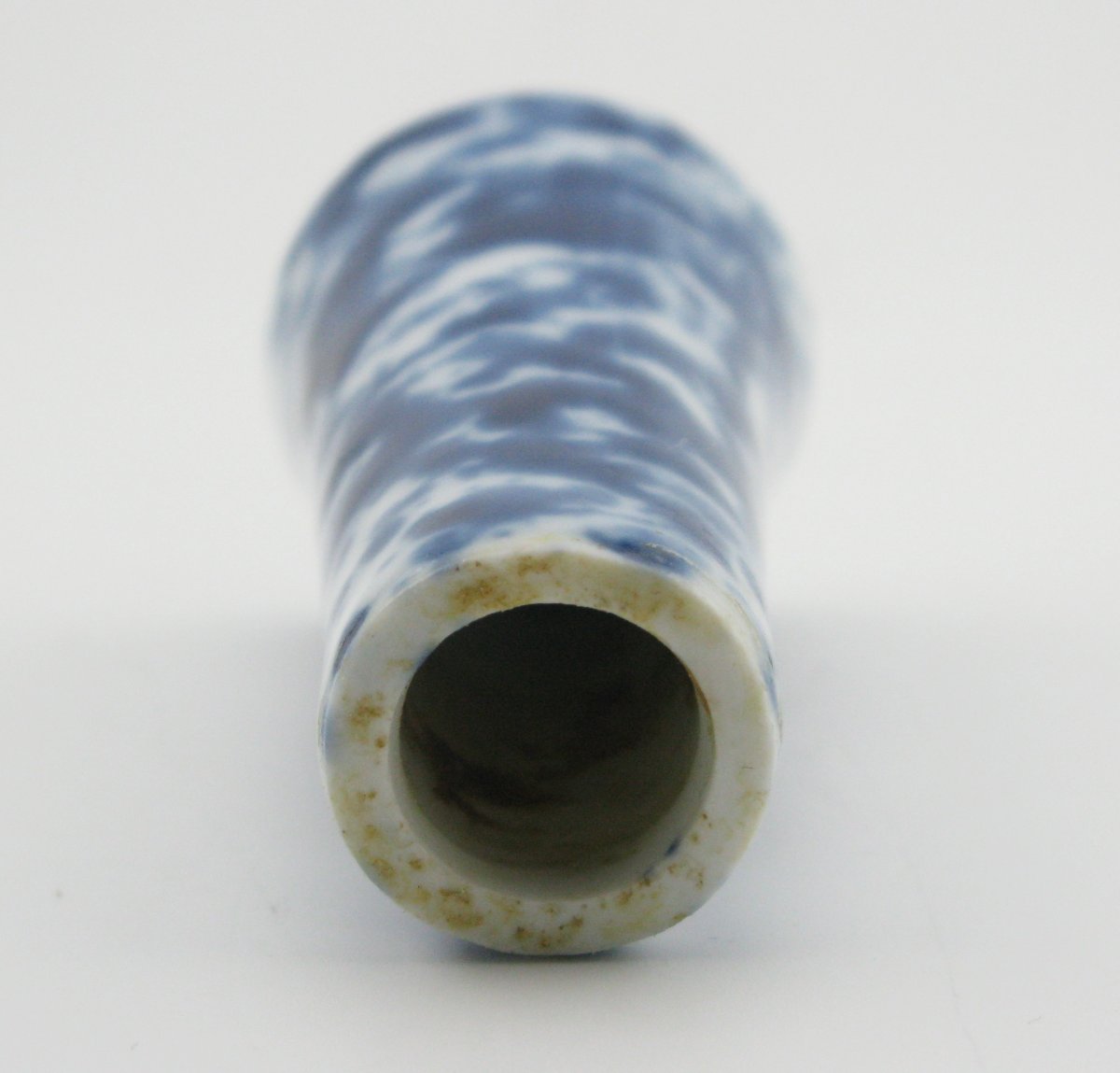 Poignée de canne en porcelaine tendre du XVIIIe siècle-photo-3