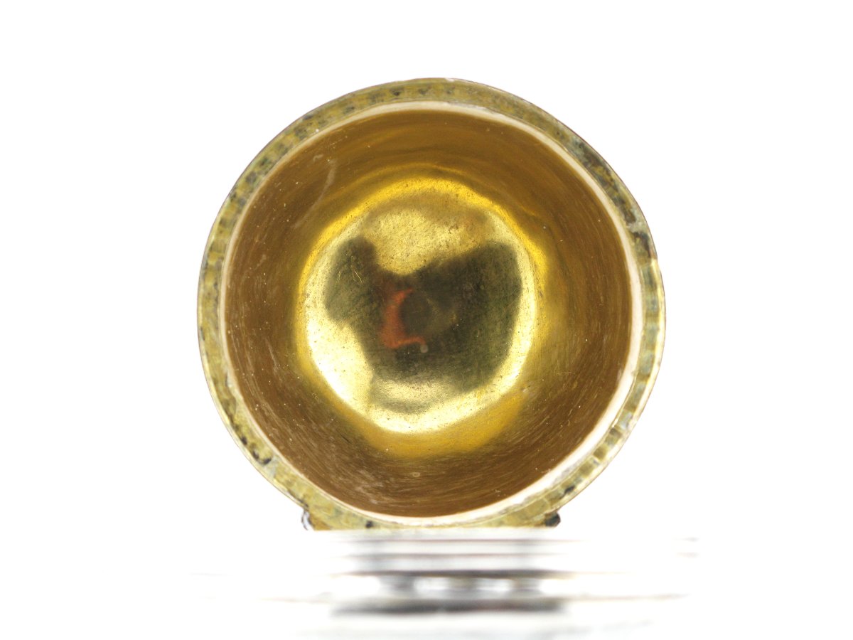 Tabatière/bonbonnière en porcelaine allemande du XVIIIe siècle-photo-6