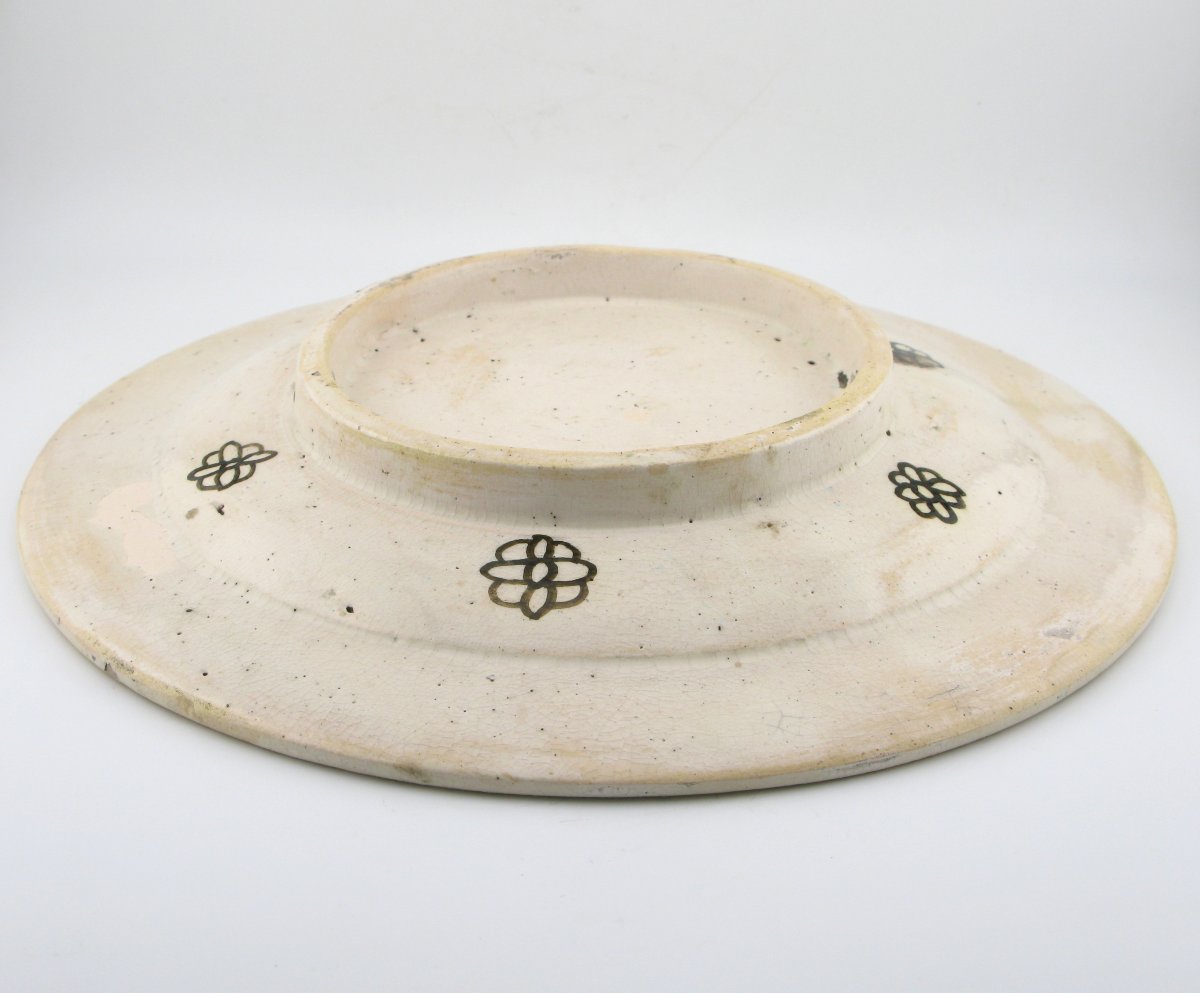 Early 17th Century Iznik Pottery Dish Ottoman Turkey, Circa 1620-photo-6