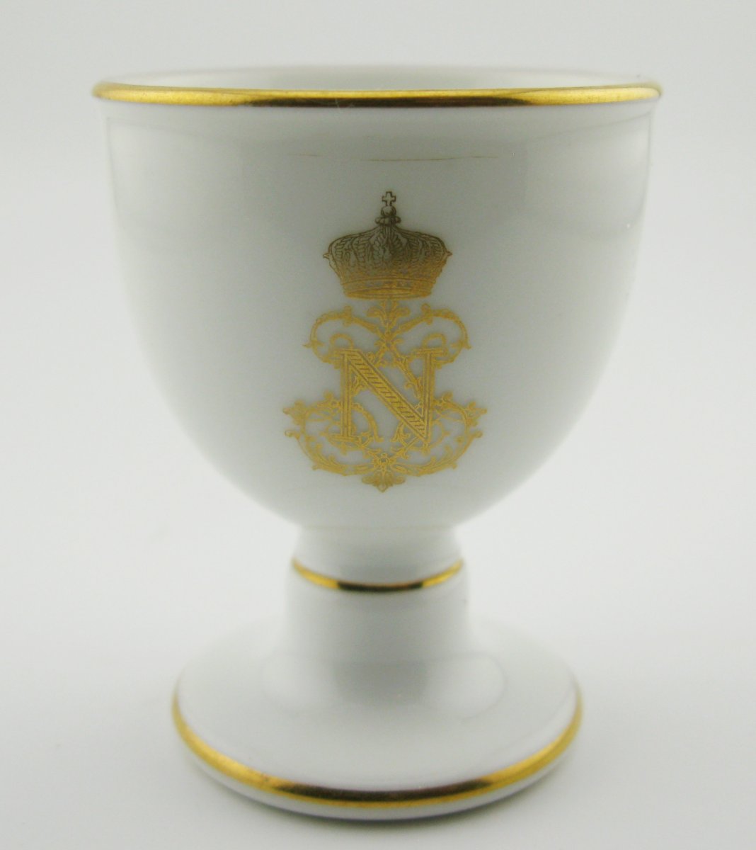 Coquetier en porcelaine de Sèvres, service royal, vers 1866, Napoléon III-photo-3