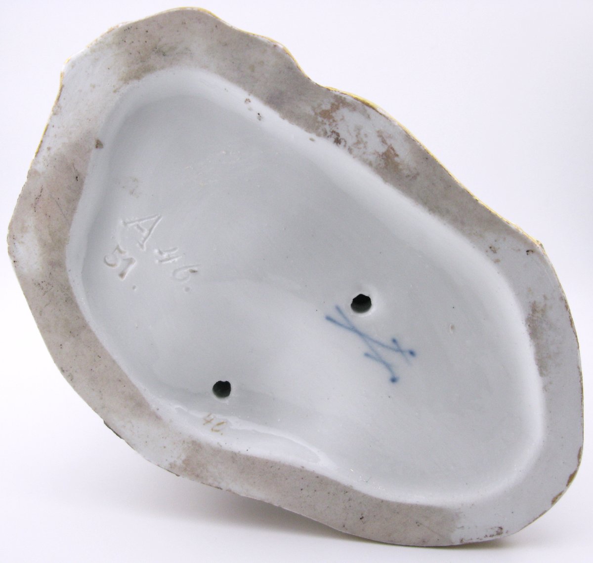 Meissen Porcelain Figural Group 19thc The Inheritance Hunter (erbschleicher) After Kaendler-photo-5