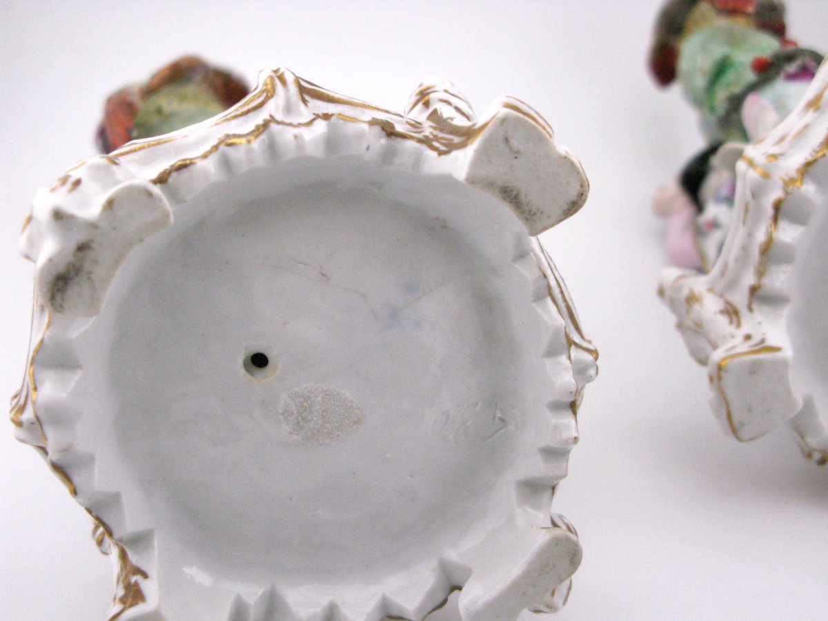 Paire de figurines en porcelaine de Thuringe (Allemagne), XVIIIe siècle, à décor chinois-photo-6