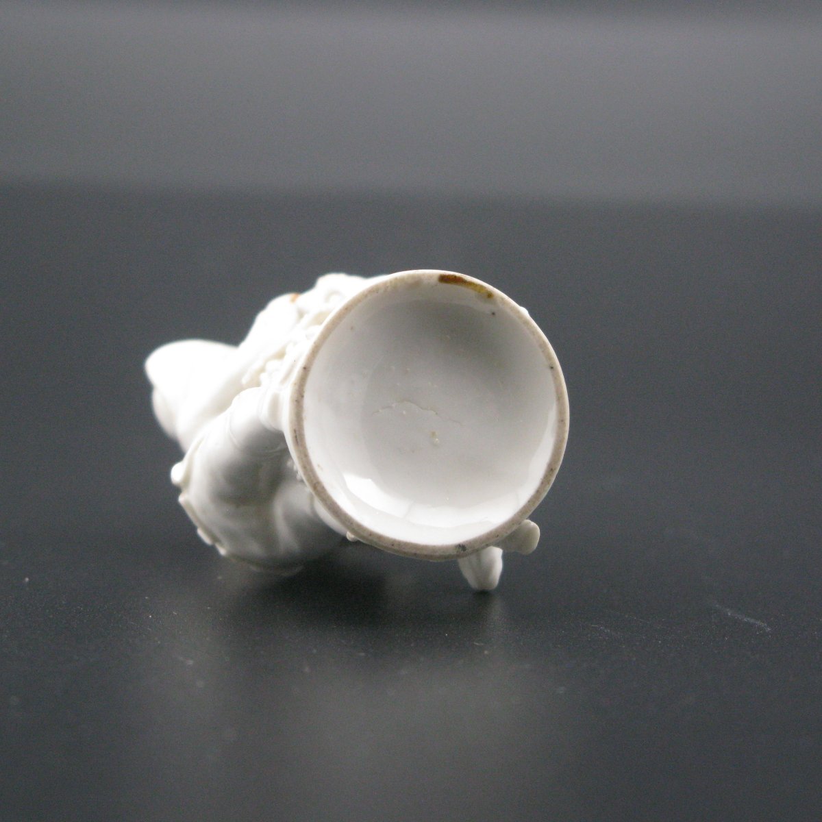 18th-century Chelsea Porcelain Figural Scent Bottle Boy With Goat-photo-4