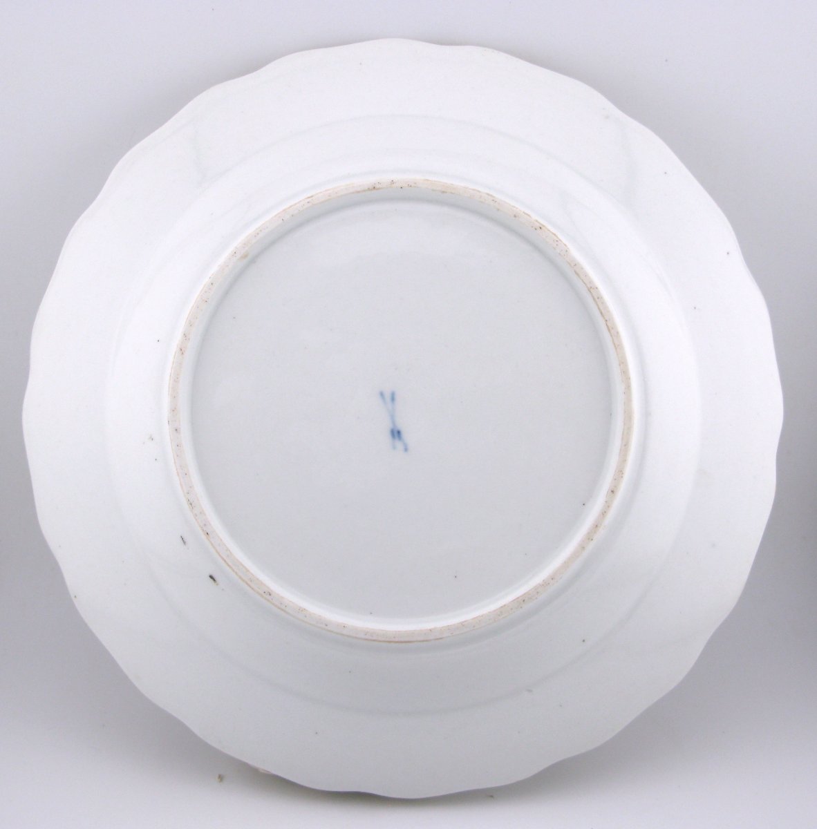 18th-century Meissen Armorial Porcelain Plate Ferrero Service, C1740-photo-5