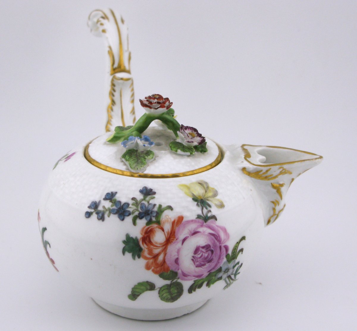 18th-century Meissen Porcelain Rose Water Sprinkler C1750-photo-2