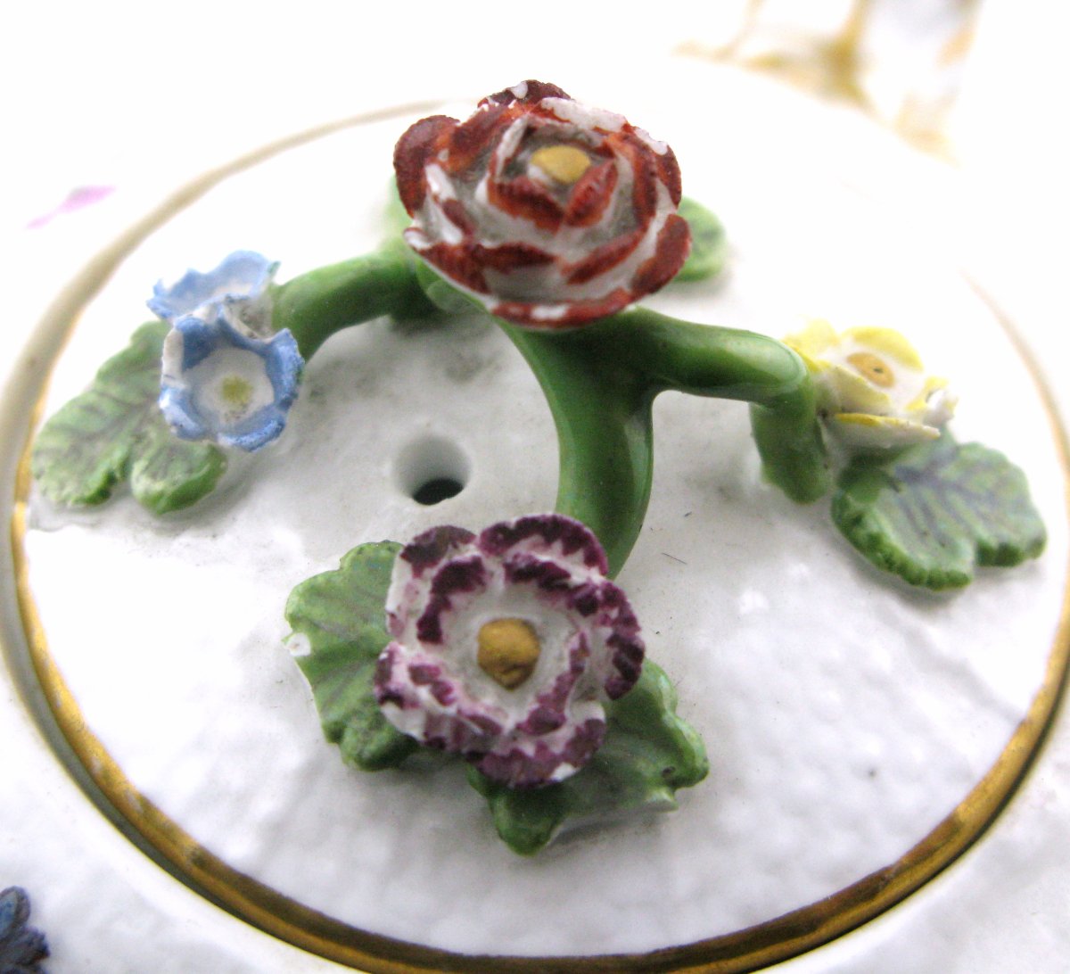 18th-century Meissen Porcelain Rose Water Sprinkler C1750-photo-7